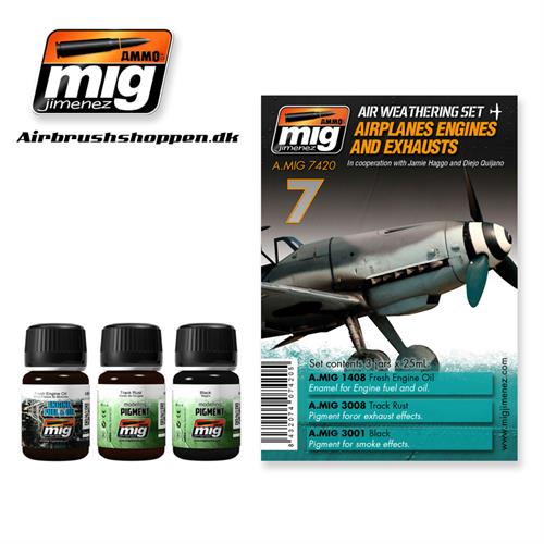 A.MIG 7420 AIRPLANE ENGINES AND EXHAUSTS